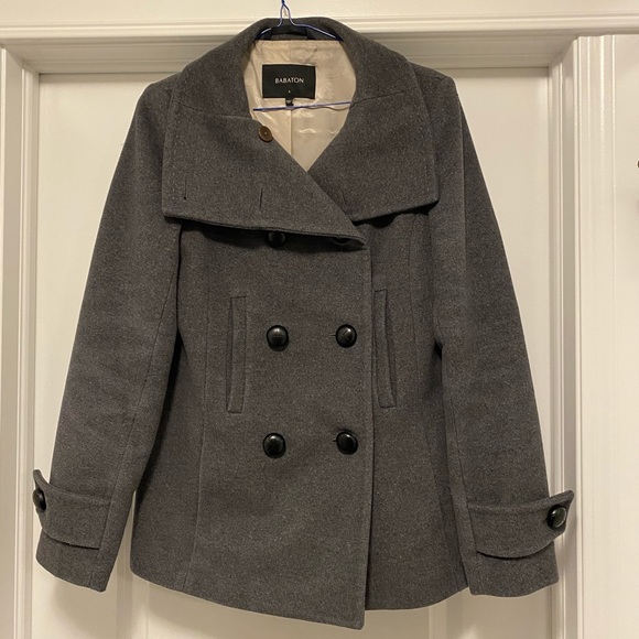 Aritzia Babaton wool cashmere blend coat - Picture 2 of 8